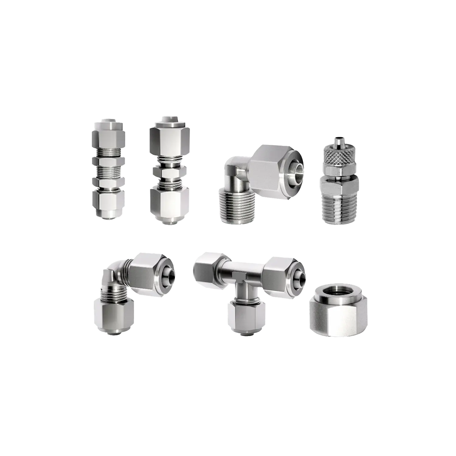 Schnellsteckverbindung aus Edelstahl 316L