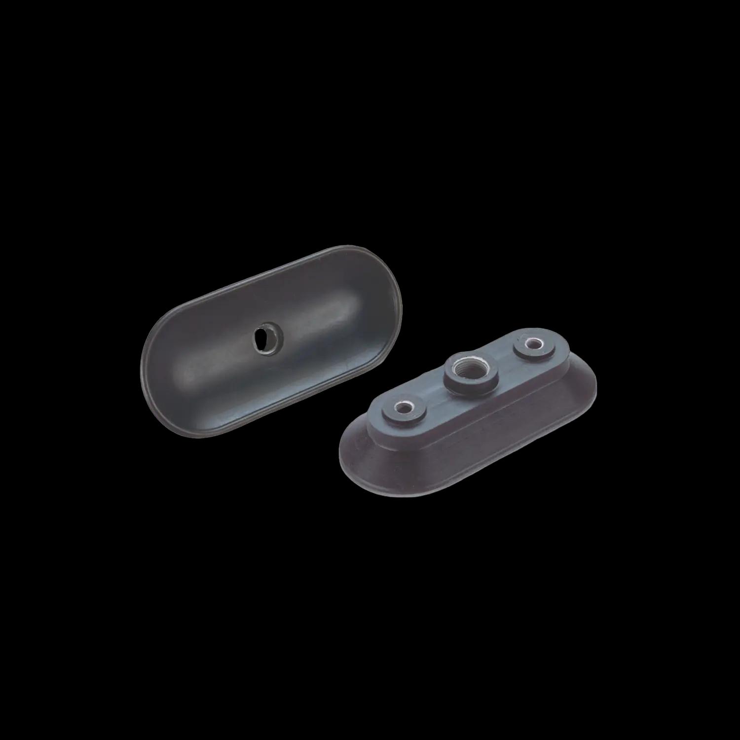 Ovaler, konkaver Saugnapf Serie OC (60x140 mm)