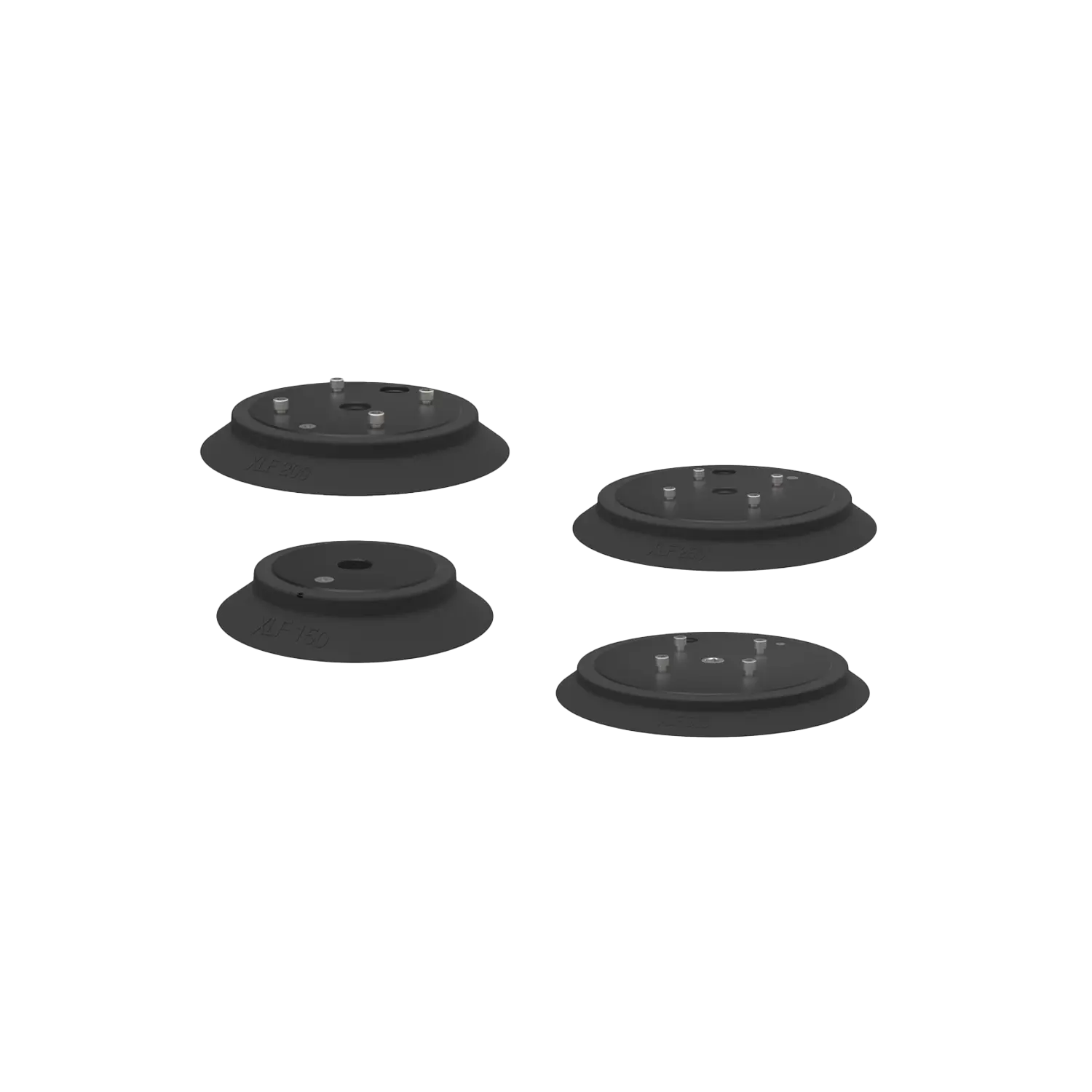 Flachsaugnäpfe Extra Gross Serie XLF (150-300 mm)