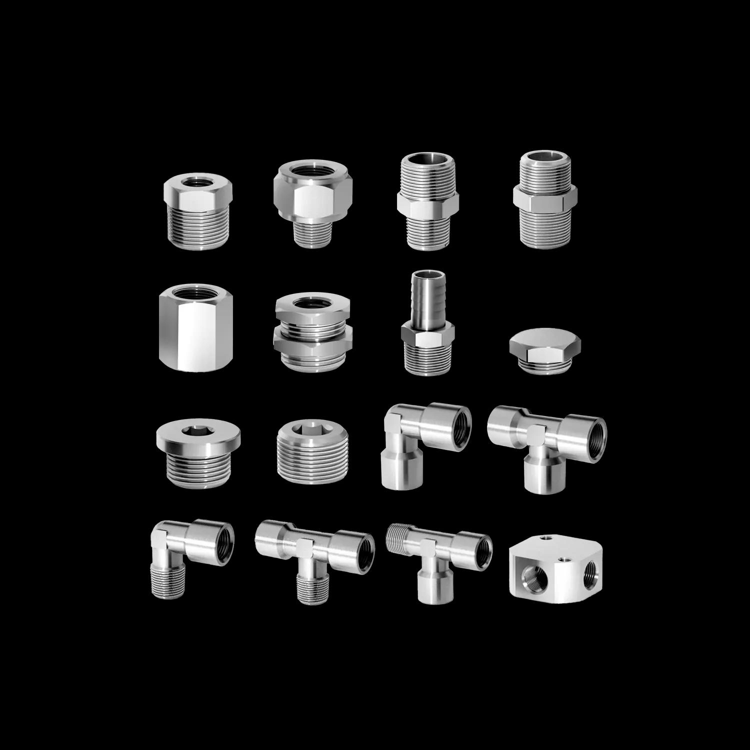 Rohrfittings aus Edelstahl 316L