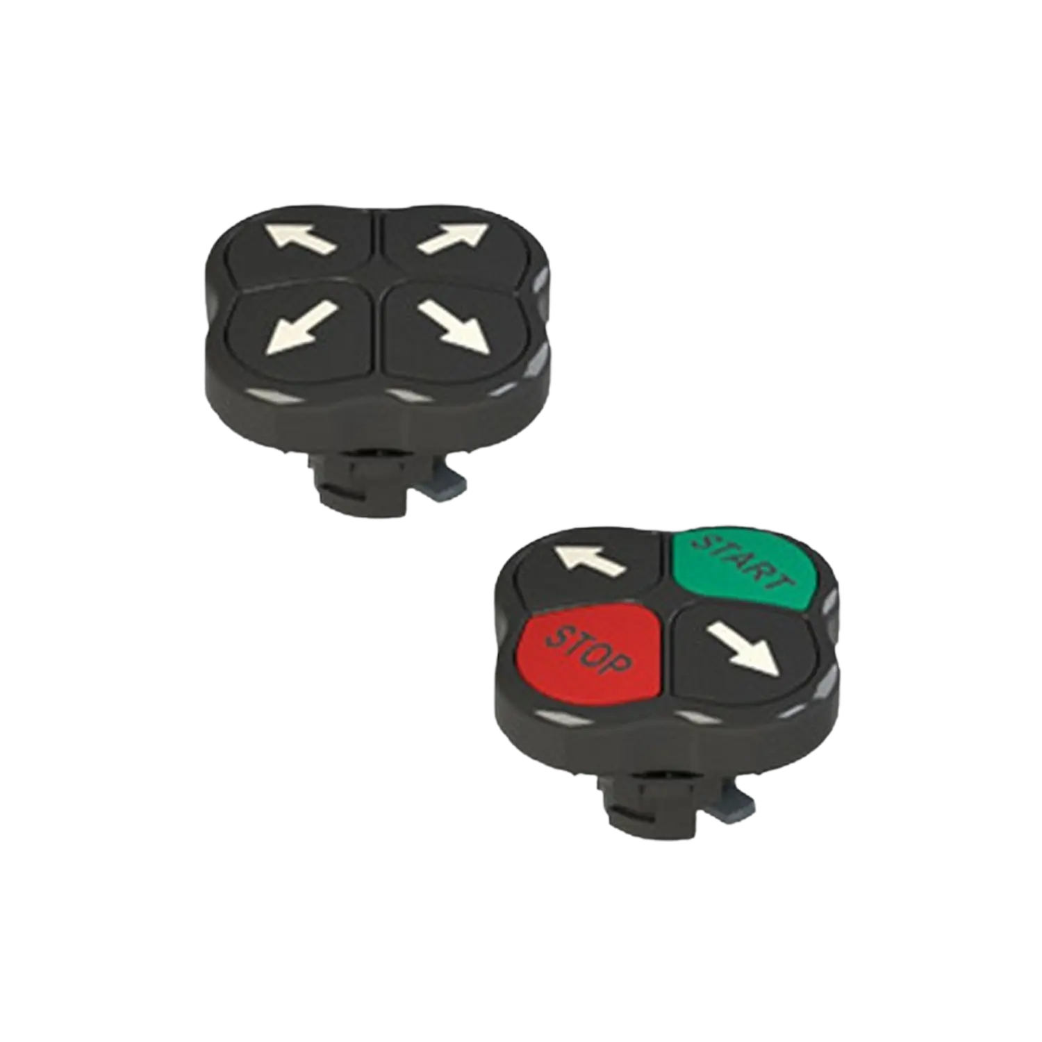 Vierfach Drucktaster